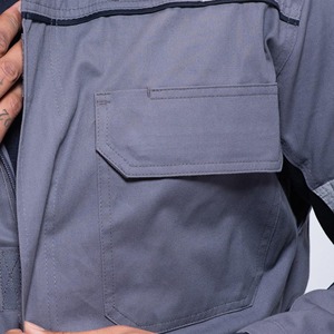 Premium Quality Customized Cotton <b>Work</b> Coverall <b>Waterproof</b> Flame-Retardant Safety Uniform Suit OEM Design - Product Image 4