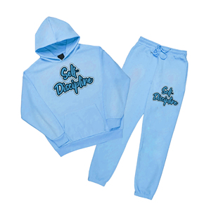 450 GSM haute qualité usine conception polaire survêtements couleur rose pull à capuche survêtements sérigraphie Logo survêtements - Product Image 5