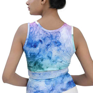 Top corto de entrenamiento transpirable de alto soporte para mujer, Sujetador deportivo sin costuras de talla grande, logotipo frontal, sublimación, Yoga, gimnasio - Product Image 4