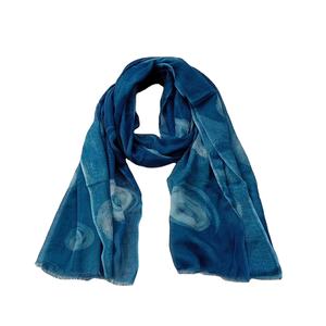Alta calidad Modal algodón Digital impreso Indigo Tie-Dye mujeres diseñador bufandas chales y diademas-último estilo al por mayor - Product Image 2