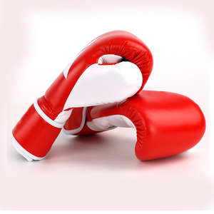 Nuevos Guantes de Boxeo MMA Profesionales al por Mayor, de Alta Calidad, en Cuero PU Transpirable, con Cierre de Gancho y Bucle, Logotipo Personalizado, Guantes de Kick Boxing - Product Image 3