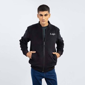 Vestes bomber à fermeture éclair de couleur noire, imperméables, vêtements pour hommes, vestes pour hommes de la rue principale, provenance du Pakistan, service OEM, conception personnalisée - Product Image 3