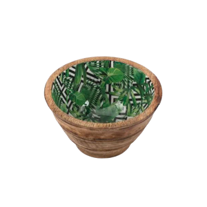 Ramadan Kareem Tazón de madera de tendencia en nuevo estilo Tazón de servicio de esmalte Tazón de ensalada Diseño de madera personalizado y tamaño en precio al por mayor - Product Image 5