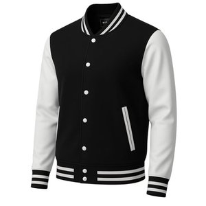 Men's Fashion Varsity <b>Jacket</b> Casual Regular Fit Letterman <b>Baseball</b> <b>Bomber</b> <b>Jackets</b> - Product Image 2