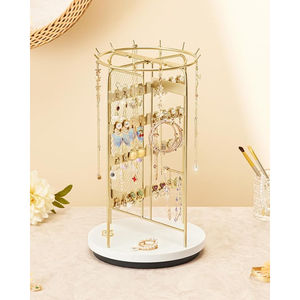 Soporte organizador de joyería escalonado único con múltiples estantes para varios accesorios disponibles a granel - Product Image 2