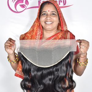 Cabello humano 100% al por mayor, proveedor de la mejor calidad, cabello frontal original de 13*6, ondulado, textura suave y sedosa, cabello humano largo para la venta - Product Image 2