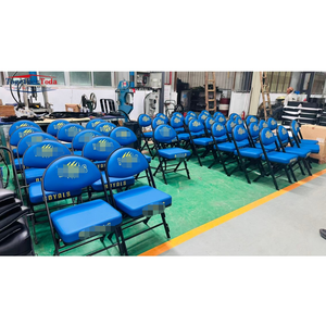 Silla Plegable Metálica Personalizada para Tribuna VIP, Ideal para Deportes, Aire Libre, Jardín Familiar, Banquetes, Eventos, Estadios y Gimnasios - Product Image 1