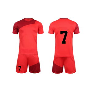 Ropa de fútbol personalizada de alta calidad para hombre, uniforme de manga corta, diseño al por mayor, precio nuevo estilo, uniforme de fútbol personalizado para hombre - Product Image 3