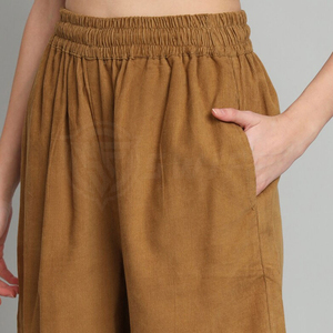 Pantalon d'hiver pour femmes le plus vendu sur mesure de bonne qualité taille élastique taille adulte respirant mi plat avant marque privée - Product Image 5