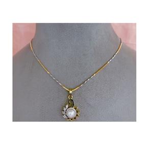 Conjunto de Collar y Pendientes con Acabado Plateado Elegante y Pedrería de Circonita Cúbica para Mujer, Ideal para Fiestas - Product Image 3