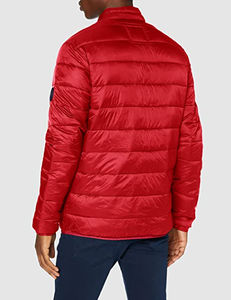 Veste matelassée d'hiver pour homme OEM, haute qualité, légère, rembourrage thermique, col montant à capuche, coupe-vent et résistante à l'eau - Product Image 2
