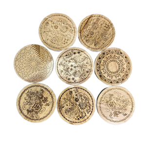 Dessous de verre pour boissons Dessous de verre pour table à café Protection de table Décor à la maison Convient aux tasses Tasses Boissons fabriquées au Viet Nam - Product Image 2