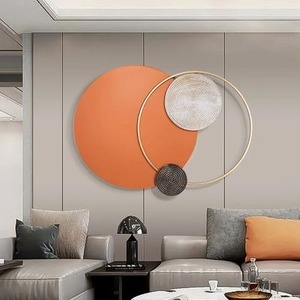 Handcrafted Modern Design Iron Metal Wall Art Panel Superb Outdoor Home <b>Decorative</b> Hanging for Interior Use - Product Image 1