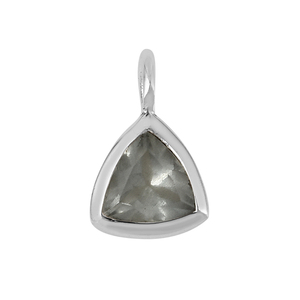 Colgante hecho a mano de Plata de Ley 925 con piedras preciosas de Luna y arcoíris, ajuste de bisel con incrustaciones naturales para regalo, suministro al por mayor - Product Image 3