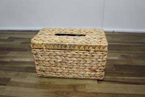 Accessoires de maison et de salle de bain modernes et luxueux faits à la main, boîte à mouchoirs rectangulaire de bureau, boîte de rangement carrée murale - Product Image 2