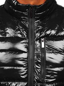 2025 hiver nouvelle mode personnalisé hommes épais chaud bouffant veste respirant bulle coupe-vent décontracté bouffant gilet - Product Image 5