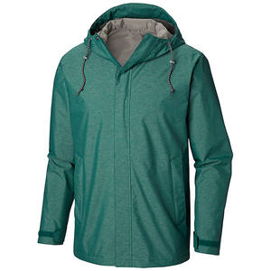 Ventes en gros de vestes coupe-vent en toile longue de style hip-hop pour hommes, 100% polyester, à capuche, décontractées, imperméables et respirantes pour l'extérieur - Product Image 1