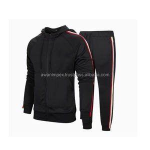 Polyester/coton de qualité supérieure, survêtement à la mode avec logo personnalisé, ensemble deux pièces, survêtements pour hommes et femmes - Product Image 3