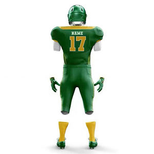 Nueva llegada de diseño personalizado de alta calidad OEM fútbol americano Jersey uniforme mejor precio sublimado uniforme conjunto - Product Image 3