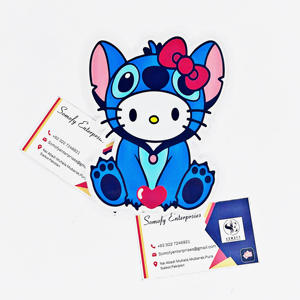 Nouveau kit d'extensions de cils en plastique avec logo de chat personnalisé, design coloré, accessoires de beauté, palette de cils, durable, longueur de 10 mm - Product Image 1