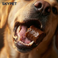 Complément alimentaire pour chiens recommandé par les vétérinaires, pour la croissance musculaire, sous forme de comprimés à mâcher, riches en acides aminés et en protéines, pour la récupération musculaire et la prise de poids saine.