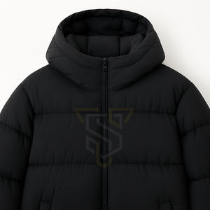 Premium Quality <b>Waterproof</b> Puffer <b>Jacket</b> Customizable Logo <b>Winter</b> Casual Wear Fleece Heated Windbreaker Unisex Puffer <b>Jacket</b> - Product Image 4