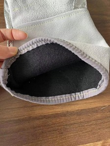 Gants de soudage en cuir anti-incendie directs d'usine pour le travail Gants de sécurité de protection pour l'industrie - Product Image 6