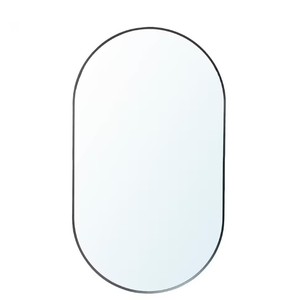 Ksn by ถาดเสิร์ฟอลูมิเนียมกระจกสีดำสไตล์วินเทจพร้อมกระจกตกแต่งที่เป็นเอกลักษณ์สำหรับการจัดเก็บ - Product Image 5