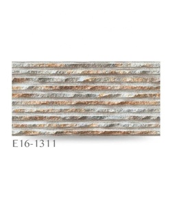 Revestimiento de pared de 30x60 de nuevo diseño, azulejos de piedra flexibles, acabado mate rústico, punzón profundo de 9mm para pared externa para la escuela - Product Image 4
