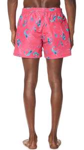 Pantalones cortos de playa transpirables deportivos de cintura media para hombre personalizados, tabla de surf, bolsillo trasero, patrón sólido, malla de poliéster, traje de baño OEM - Product Image 6