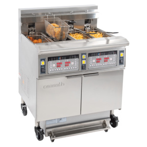 Friteuse électrique 17+17kW avec filtration 4 x 12 litres - Product Image 1
