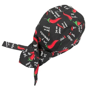 Chapeau de chef de cuisine réglable, restaurant, hôtel, serveur, bar, bandana, crâne pour hommes et femmes, chapeau de pirate, accessoire de cuisine - Product Image 3