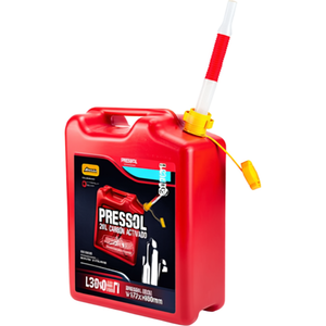 ถังน้ำมันเชื้อเพลิง PRESSOL 20 ลิตร สีดำ ทำจากพลาสติก HDPE สำหรับยานยนต์ ขนาด 350x175x480 มม. - Product Image 3
