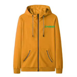 Vêtements de rue zippés personnalisés à double fermeture éclair en coton polaire à capuche lourde pour hommes sweats à capuche et sweat-shirt à fermeture éclair vente en gros - Product Image 4