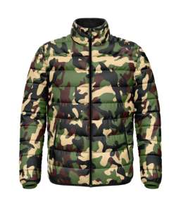 Veste matelassée à col montant pour hommes pour l'hiver meilleure qualité bon marché OEM Service personnalisé fabrication design vente en gros pour hommes - Product Image 1