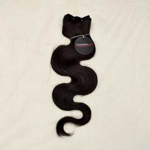 Extensiones de Cabello Humano Remy Genius Skin Weft al por Mayor, con Cutícula Intacta, Material Crudo, Liso Sedoso y Ondulado, para Trenzas, Hecho en Vietnam - Product Image 6