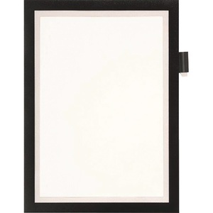 Cadre magnétique auto-adhésif noir DIN A4 durable, ouverture frontale, porte-notes et cartes, 1 pièce. Par paquet - Product Image 4