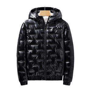 Personnalisé Imprimé Hommes Rembourré Manteaux Softshell Imperméable Bulle Veste Chaud Hommes Veste D'hiver - Product Image 5