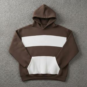 เสื้อฮู้ดผ้าฟลีซหนานุ่ม ระบายอากาศ แห้งเร็ว สีพื้น 100% ผ้าฝ้าย สำหรับฤดูหนาว ลายเรียบ มีฮู้ดและกระเป๋า - Product Image 4