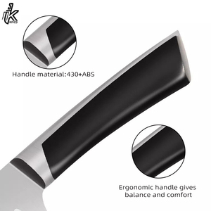 Juego de cuchillos de cocina de acero inoxidable con alto contenido de carbono 5cr15, 7 Uds., cuchillos de Chef de alta calidad, accesorios de Metal para la cocina - Product Image 2