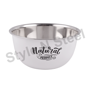 ชามผสมอาหารเยอรมันสีแดงชามทำรังสแตนเลส - Product Image 2