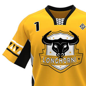 Concevez vos propres uniformes d'équipe de crosse par sublimation sur mesure/maillots de crosse avec short ensemble d'uniformes pour hommes - Product Image 6