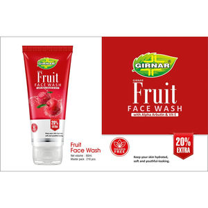 GIRNAR Private Label Organic Fruit Face Wash Espuma Limpieza profunda Gel blanqueador e iluminador para el cuidado de la piel - Product Image 2