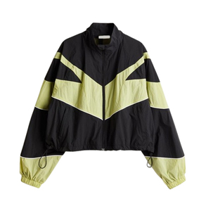 Chaqueta cortavientos de moda para mujer al aire libre 2025 impermeable precio bajo OEM ODM chaqueta cortavientos personalizada con servicio para mujer - Product Image 1