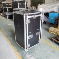 Flight Case Rack Workstation DJ 16U avec Tables Latérales