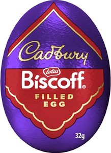 ช็อกโกแลตไข่ไส้บิสคอฟ แคาดเบอรี แดรี่ มิลค์ ไส้บิสคอฟกรุบกรอบและครีมบิสคอฟ 32 กรัม (แพ็ค 48 ชิ้น) - Product Image 5