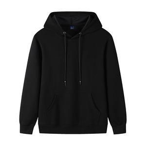 Sweat à capuche personnalisé pour homme, XXS-XL, surdimensionné, en polaire 300g, écologique, chaud pour l'hiver, brodé, technique, uni - Product Image 1