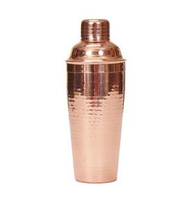 Coctelera de acero con diseño de acabado mate de cobre, diseño único de Metal, juego de coctelera para mezclar bebidas hechas a mano - Product Image 2