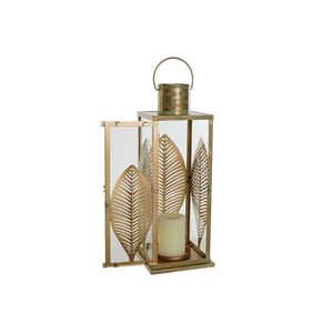 Lanterne en métal à bas prix maison lanterne de sol de camping intérieur/extérieur avec lanterne décorative de maison de noël en verre - Product Image 4