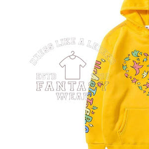 Sudadera con Capucha de Algodón para Hombre de Alta Calidad FANTASY WEAR OEM, con Estampado 3D de Espuma, Secado Rápido y Transpirable, con Diseño y Logotipo Personalizados, Certificación CE - Product Image 4